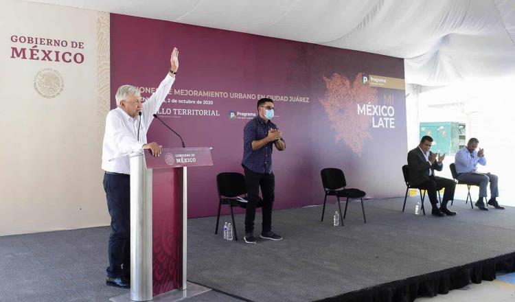 Sin acompañamiento de Javier Corral, AMLO inicia gira por Chihuahua