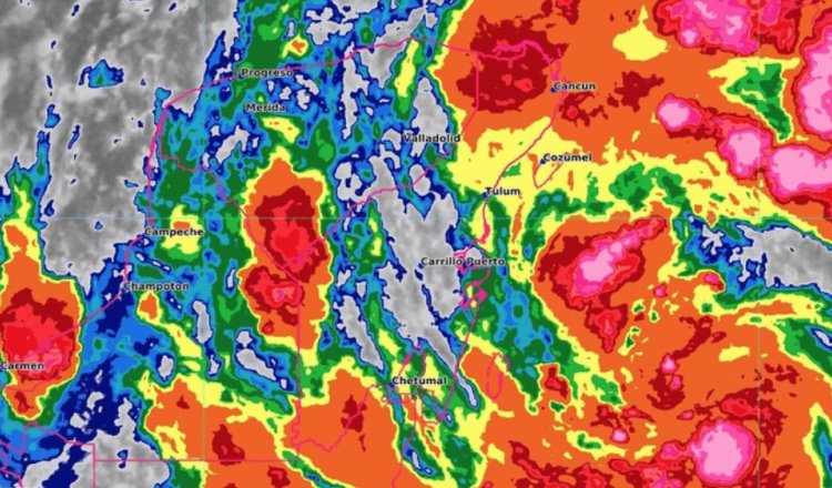 Se forma tormenta tropical “Gamma” en el Caribe; generará lluvias intensas en el sureste