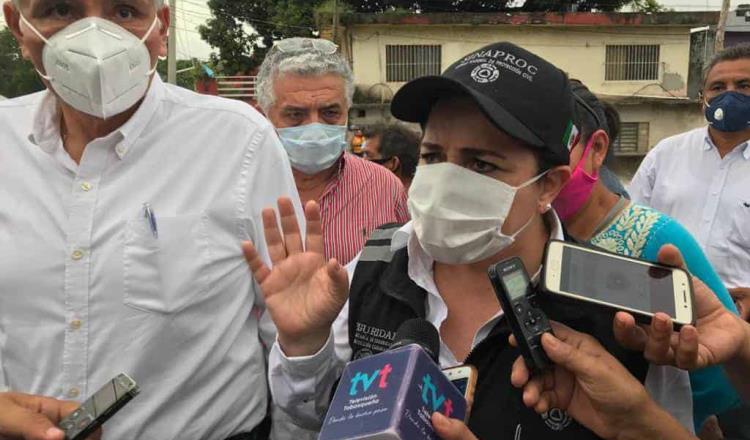 Anuncia Protección Civil nacional que hoy llegarían a Tabasco los primeros apoyos del FONDEN