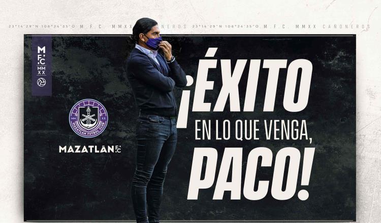 Mazatlán queda penúltimo y cesa a Paco Palencia
