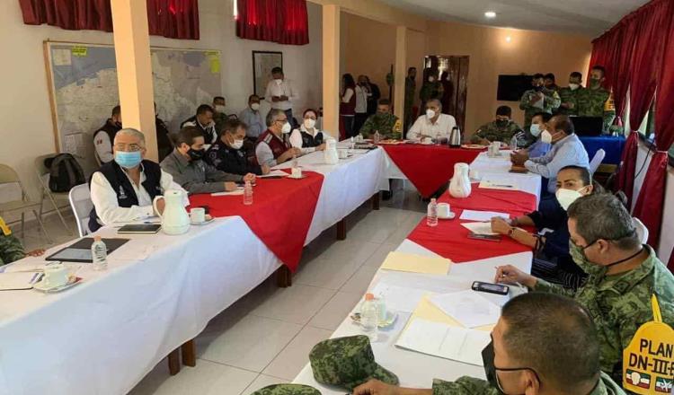 Anuncia Gobierno envío de personal y equipos de rescate a comunidades aisladas de Jalapa