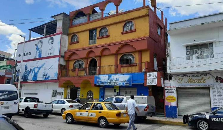 Investigan muerte de hombre en hotel del centro de Villahermosa