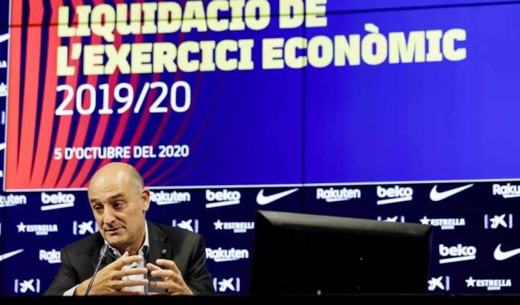 Barça pierde 5 mil millones de pesos en 2020