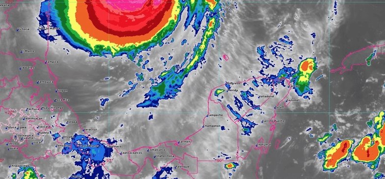 Ante alejamiento de “Delta” se prevé bajo potencial de lluvias para el fin de semana en Tabasco