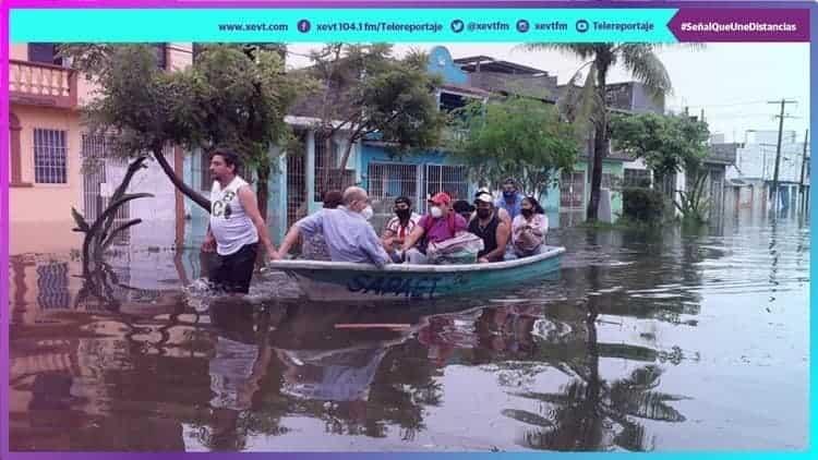 Culpa Juan Manuel Fócil a corrupción… de las inundaciones en Tabasco