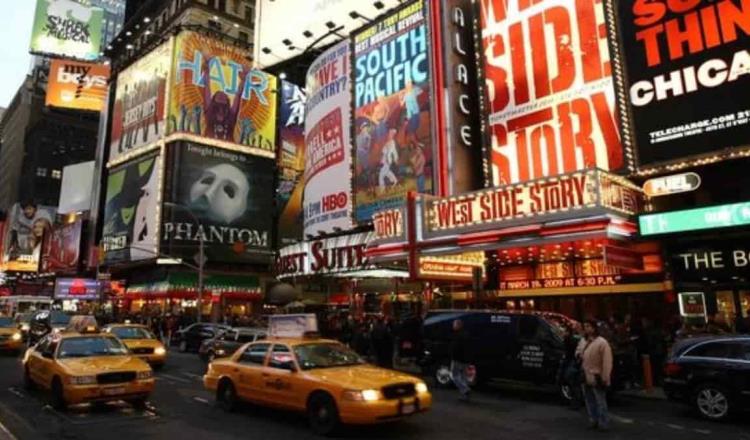 Por covid-19 los teatros de Broadway seguirán cerrados hasta mayo de 2021