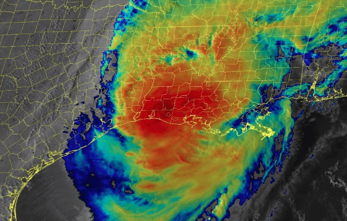 El huracán ‘Delta’ toca tierra en Luisiana como categoría 2