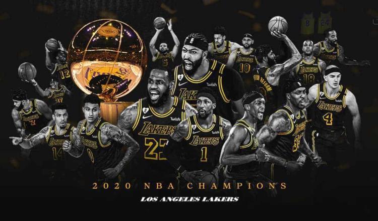 Los Lakers ganan el Campeonato de la NBA y se lo dedican a Kobe Bryant