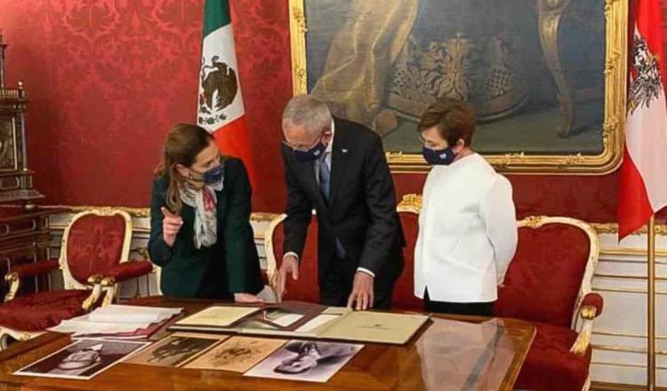 Informará Gutiérrez Müller de acuerdos que logre en Europa para recuperar artículos históricos-arqueológicos