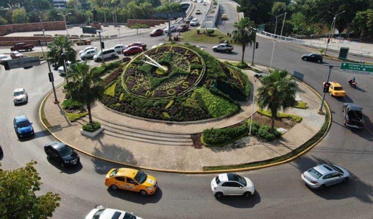 ¡Buscan nueva sede! para reloj floral de Villahermosa; será retirado de Paseo Tabasco