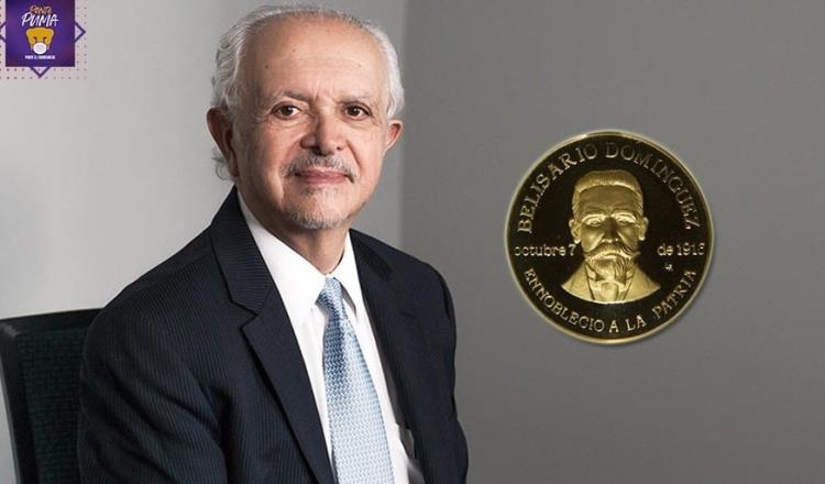Propone UNAM a Mario Molina para que reciba la medalla “Belisario Domínguez” post mortem