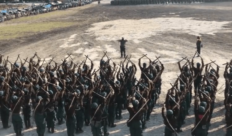 Muestra Ejército Zapatista nuevo Caracol en Chiapas