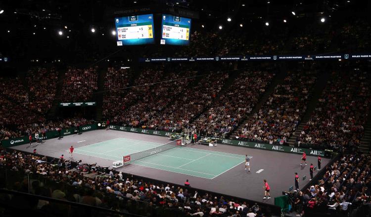 Masters 1000 de París se jugará solo con mil aficionados de día
