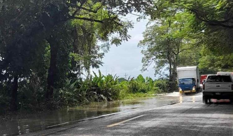 Alerta Protección Civil por formación de vados en la Villahermosa-Teapa