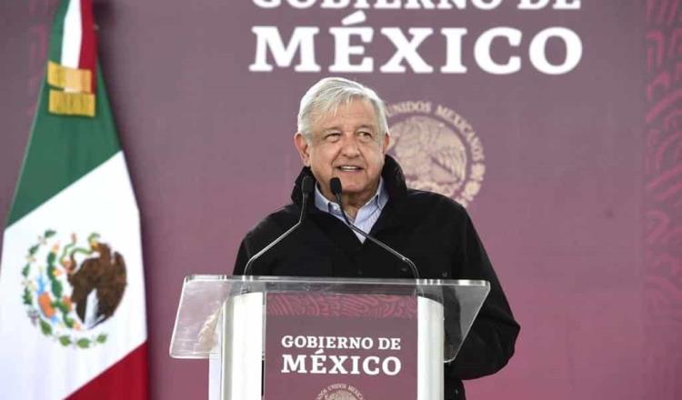 Por protestas, acorta AMLO su discurso a casi cuatro minutos en gira por Nuevo Laredo, Tamaulipas  