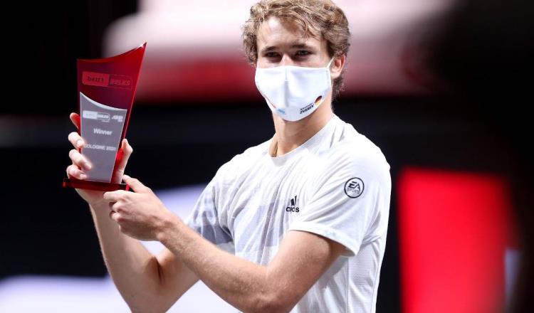 Zverev aplasta a Schwartzman y gana el Abierto de Colonia