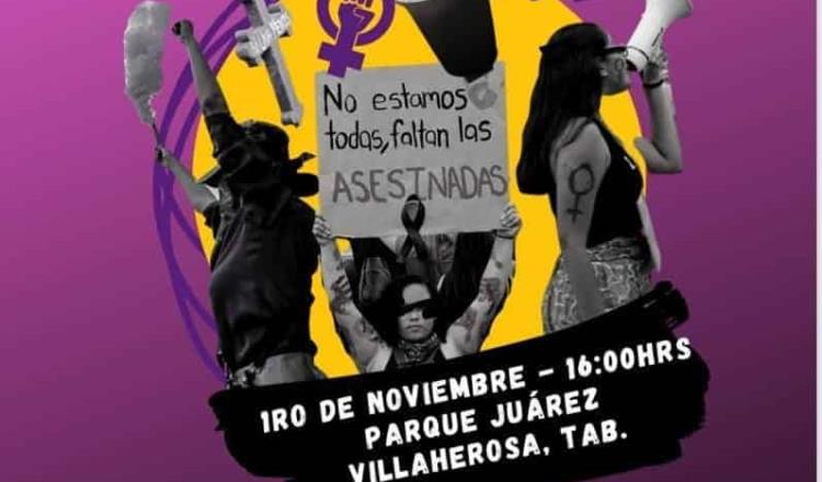 Convocan ONGs a marcha para exigir justicia por mujeres asesinadas en Tabasco