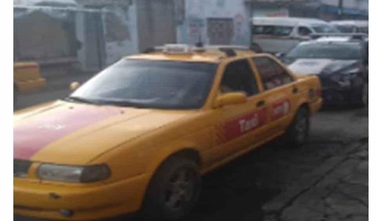 Aseguran taxi amarillo relacionado con un robo, gracias a “arcos lectores”