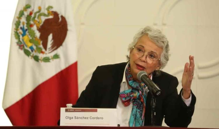 Corrige Sánchez Cordero dichos sobre misoginia en el gabinete; lo dicho fue por “hipersensibilidad”, argumenta