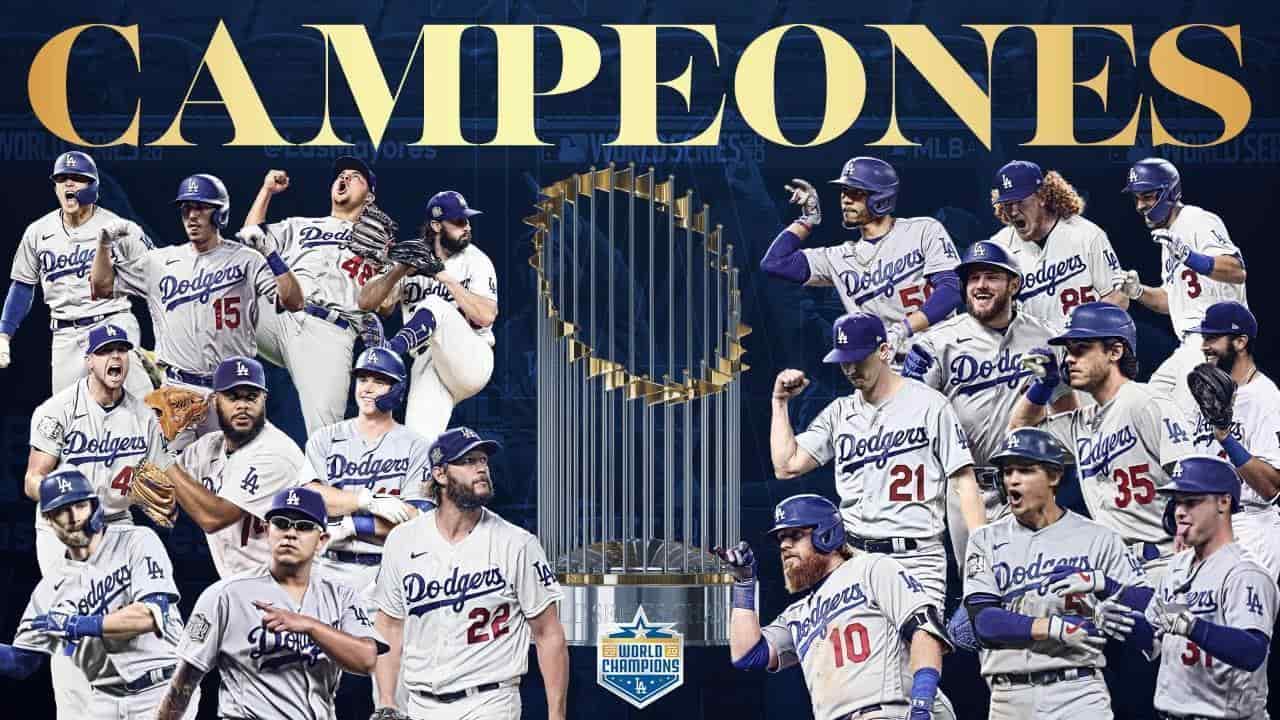 ¡Dodgers, Campeones de la Serie Mundial!