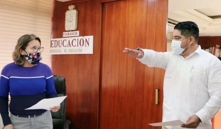 Nombran a José Manuel Hernández Franco nuevo director de la Escuela Normal de Educación Primaria