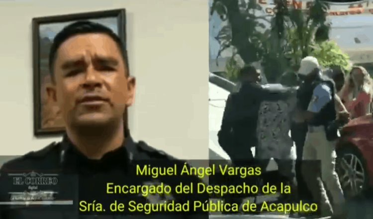Someten a proceso a uno de los policías que agredieron a turistas en Acapulco