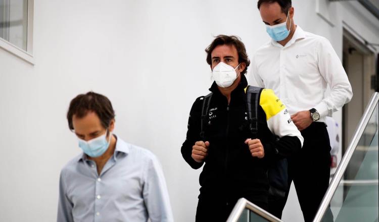 Fernando Alonso correrá la F1 con placas de titanio en la mandíbula
