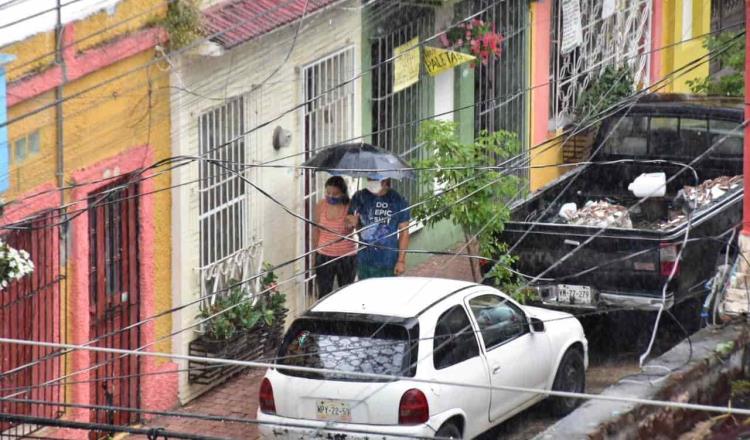 Prevé CONAGUA lluvias moderadas para Tabasco, pero puntuales de hasta 50 mm en Chiapas