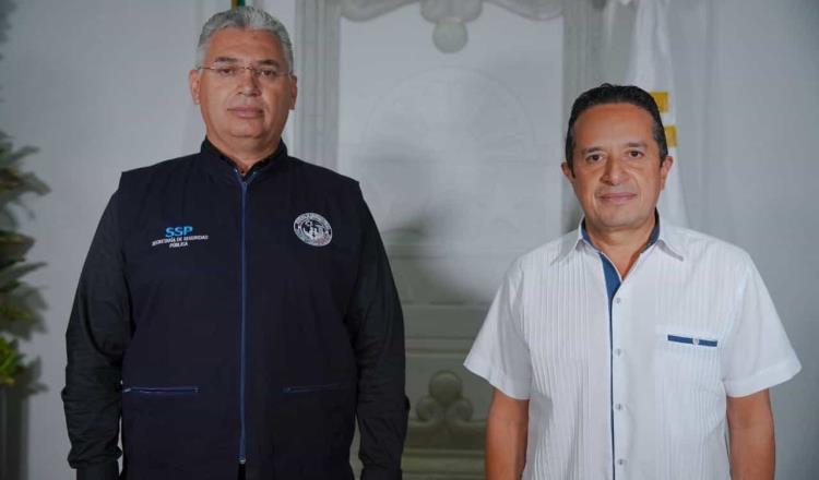 Carlos Joaquín nombra a encargado de despacho de la SSP de Quintana Roo