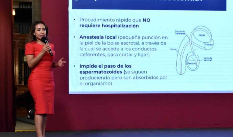 Arrancará jornada de vasectomía sin bisturí en todo México