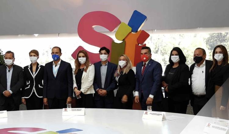 PAN, PRI y PRD integran alianza “Sí Por San Luis Potosí” para las próximas elecciones