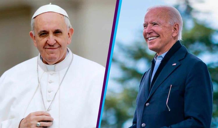 Confirma Vaticano llamada entre el Papa Francisco y Joe Biden