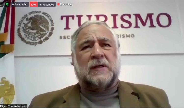 El secretario de Turismo Miguel Torruco da positivo a Covid-19