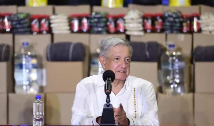 Hay disponibilidad de fondos para financiar Programa Integral contra Inundaciones en Tabasco: AMLO 