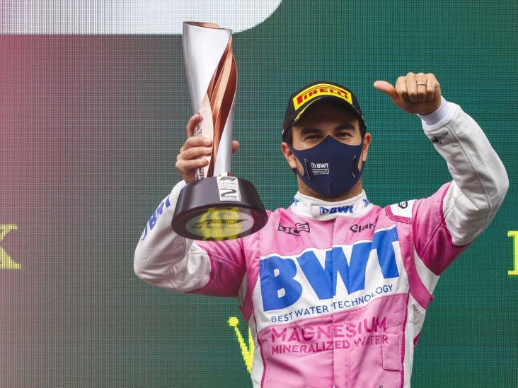 Hamilton campeón de la F Checo Pérez logra podio