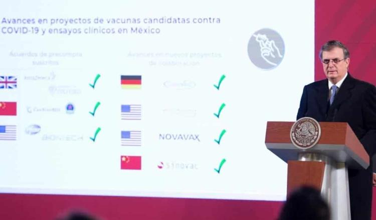 Celebra Gobierno mexicano eficacia de la vacuna Moderna contra COVID