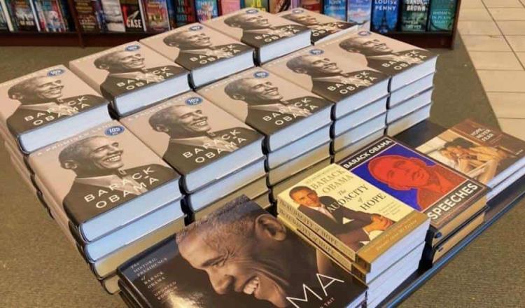Libro sobre memorias de Obama vende 887 mil copias en solo un día