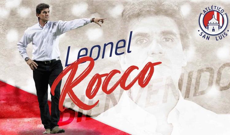 Llega Leonel Rocco como nuevo DT del Atlético San Luis