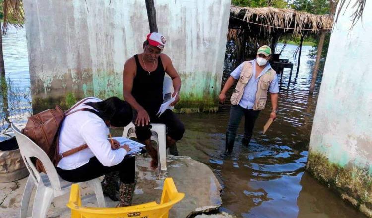 Anuncia Bienestar federal la visita de 164 localidades del Estado en tercer día del censo para damnificados