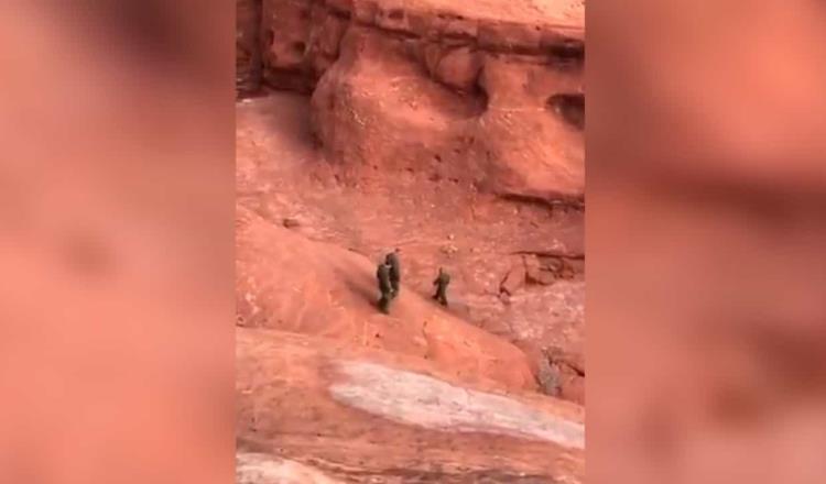 “Desaparece” monolito descubierto en el desierto de Utah