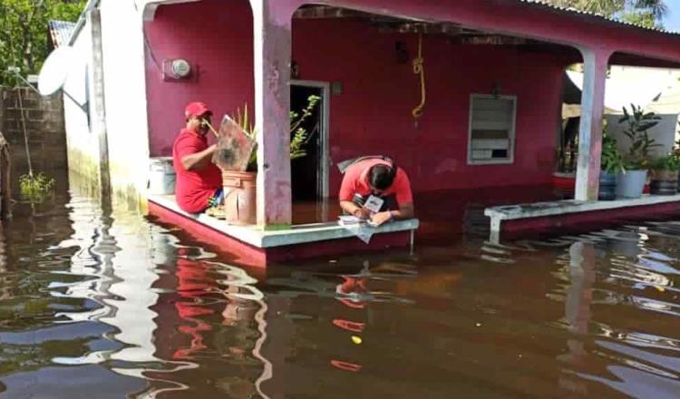 Censará Bienestar este jueves, 129 localidades afectadas por las inundaciones