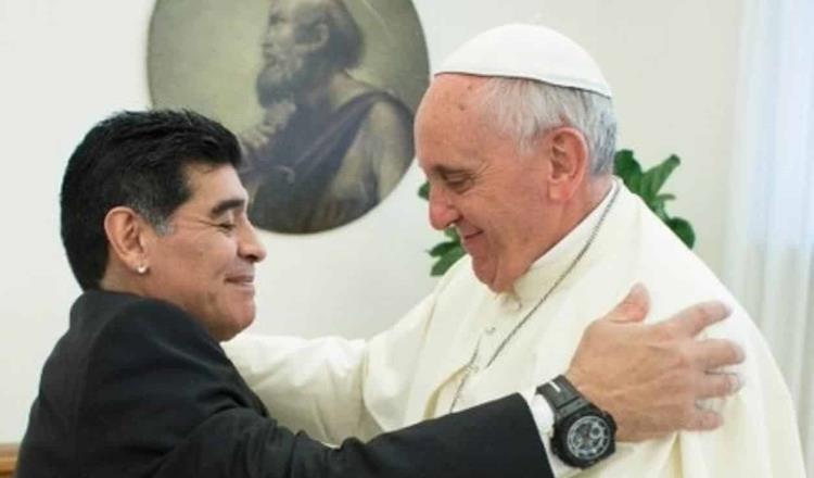 Papa Francisco recuerda “con cariño” a Maradona