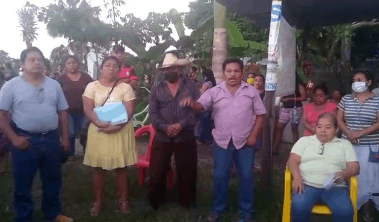 Se disculpan pobladores de Tucta; piden que se reanude el censo en la comunidad