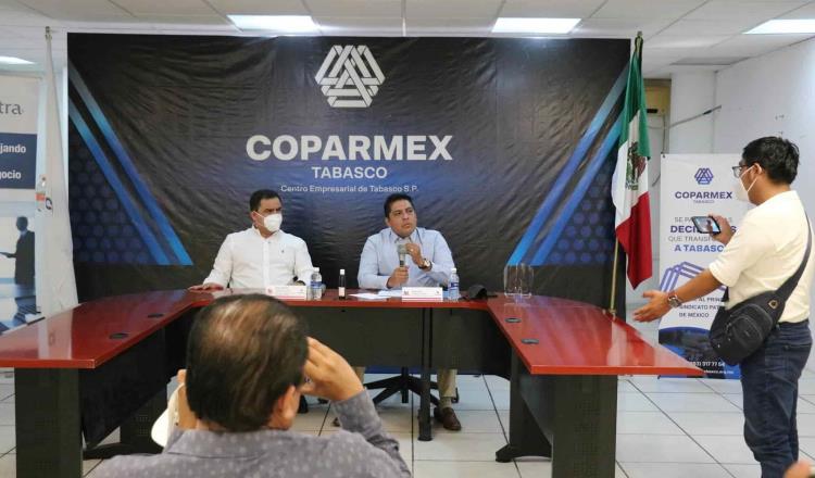 Ve Coparmex difícil recuperación económica y de empleos en Tabasco