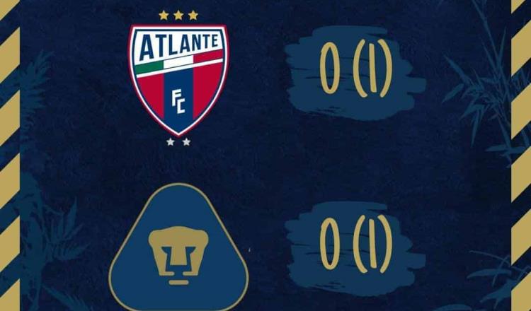 Pumas Tabasco, eliminados en Cuartos por el Atlante