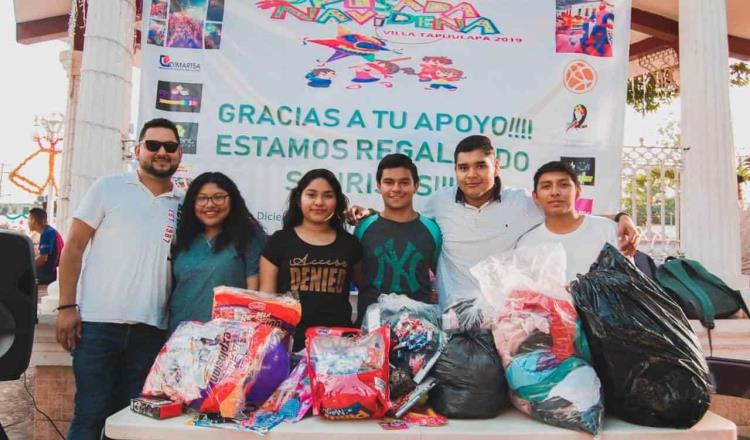 Anuncian segunda colecta navideña para niños afectados por inundaciones en Tacotalpa