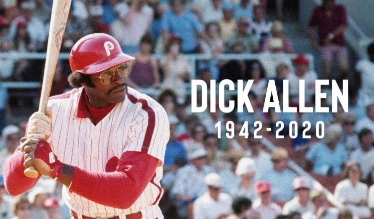 Muere el pelotero de los Phillies, Dick Allen, a los 78 años