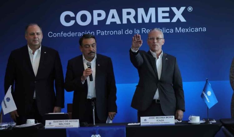 Eligen a José Medina Mora como nuevo presidente de la COPARMEX