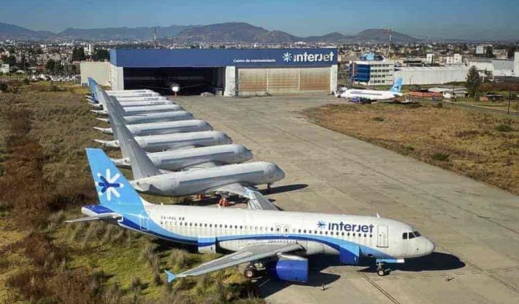 Nuevamente Interjet cancela todos sus vuelos