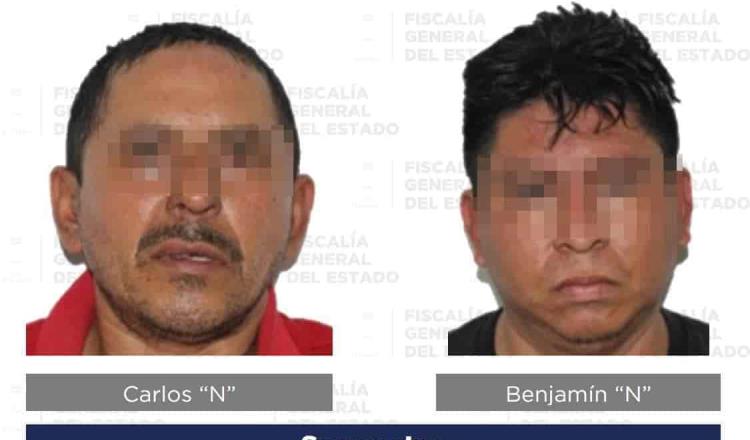 Captura FGE a 2 presuntos secuestradores en hotel de Teapa y liberan a 5 hondureños cautivos